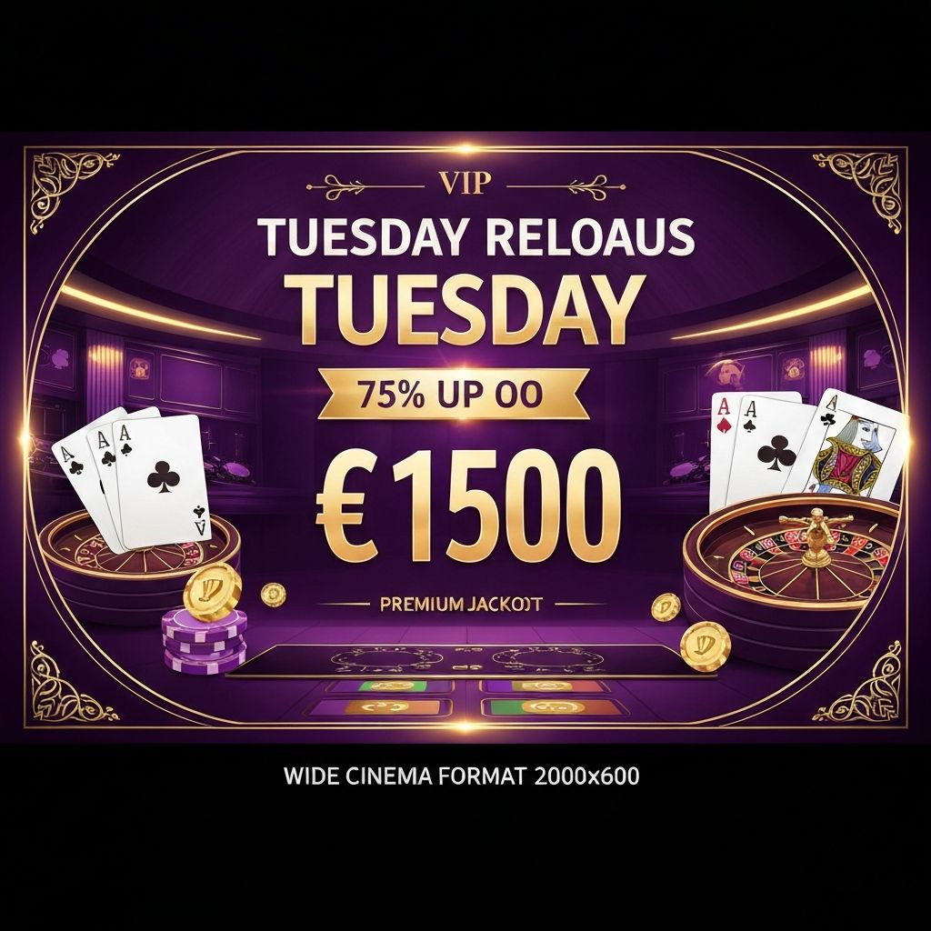 Ricarica del Martedì - Bonus 75% fino a €1500